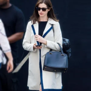 The Intern Anne Hathaway Trench Coat Side