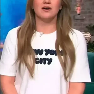 The Kelly Clarkson Show 2025 Kelly Clarkson New York City Print T-Shirt