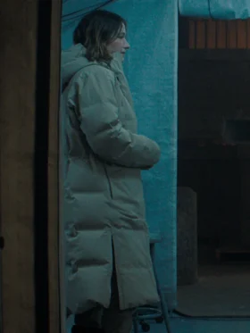 The Last Frontier S01 Haley Bennett Puffer Hooded Coat