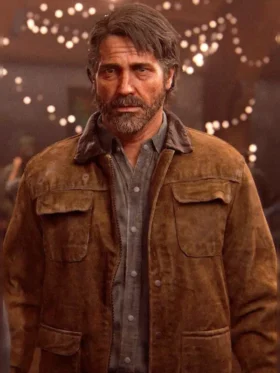 The Last of Us Joel Suede Leather Jacket