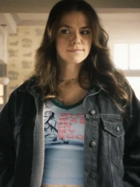 The Lowdown Kaniehtiio Horn Denim Jacket Front