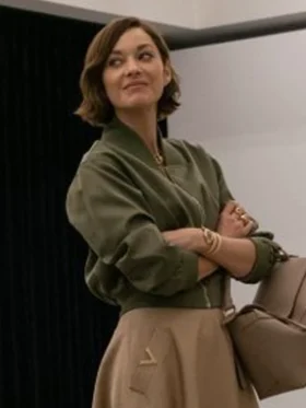 The Morning Show S04 Marion Cotillard Bomber Jacket