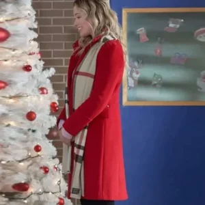 The Most Colorful Time of the Year Katrina Bowden Red Coat Front