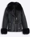 The Rainmaker S01 Lana Parrilla Shearling Leather Jacket