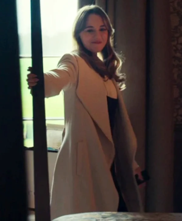 The Rainmaker S01 Madison Iseman Long Coat Front