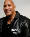 The Rock UFL Leather Jacket