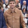 The Secret Agent Wagner Moura Suede Leather Jacket