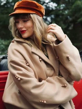 The Short Film Taylor Swift Coat Front