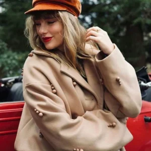 The Short Film Taylor Swift Coat Front