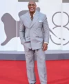 The Smashing Machine Premiere Dwayne Johnson Suit