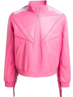 The Today Show 2025 Kayleen Walters Pink Fringe Jacket Front Look