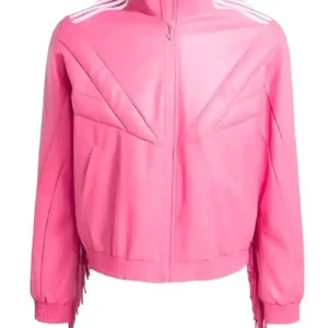 The Today Show 2025 Kayleen Walters Pink Fringe Jacket Front Look