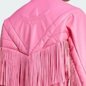 The Today Show 2025 Kayleen Walters Pink Fringe Jacket Back Look
