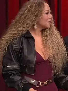 The Tonight Show Starring Jimmy Fallon S13 Mariah Carey Jacket Front