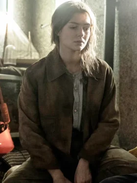 The Walking Dead Daryl Dixon S03 Candela Saitta Suede Jacket