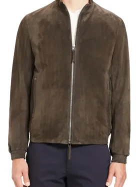 The Young and the Restless Joshua Morrow Suede Leather Jacket