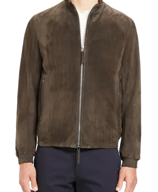 The Young and the Restless Joshua Morrow Suede Leather Jacket