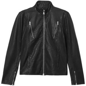 The Young and the Restless Michael Damian Black Leather Jacket