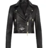 The Young and the Restless Zuleyka Silver Black Leather Jacket