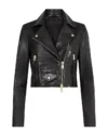 The Young and the Restless Zuleyka Silver Black Leather Jacket