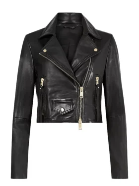 The Young and the Restless Zuleyka Silver Black Leather Jacket