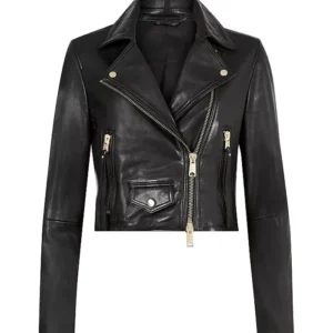 The Young and the Restless Zuleyka Silver Black Leather Jacket