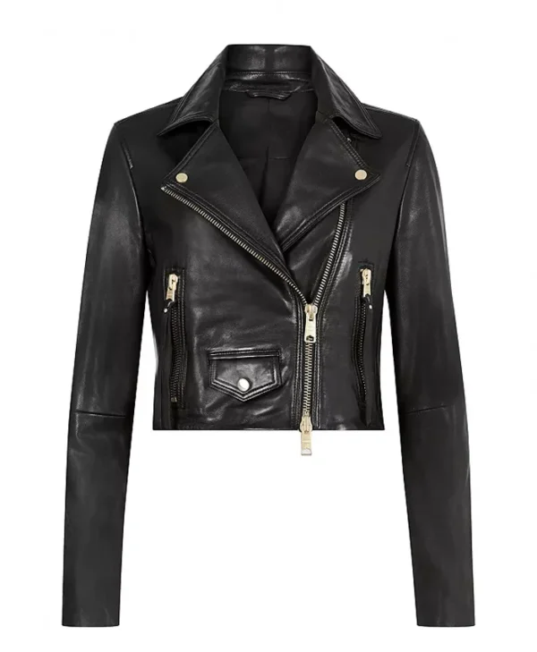 The Young and the Restless Zuleyka Silver Black Leather Jacket