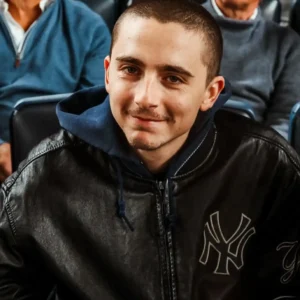 Timothée Chalamet New York Yankees Varsity Jacket