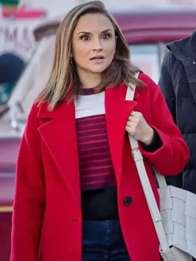Tis the Season to be Merry Rachael Leigh Cook Red Coat