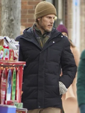 Tis the Season to be Merry Travis Van Winkle Puffer Jacket Front