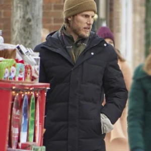 Tis the Season to be Merry Travis Van Winkle Puffer Jacket Front