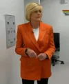 Today Anne Thompson Orange Blazer Front