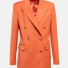 Today Anne Thompson Orange Blazer