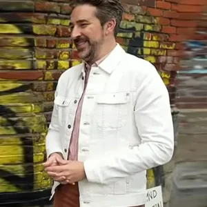 Today Joe Fryer White Jacket Front