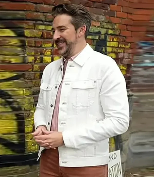 Today Joe Fryer White Jacket Front
