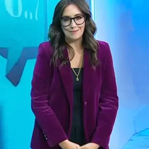 Today Savannah Sellers Velvet Blazer