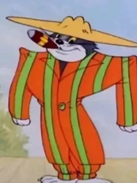 Tom and Jerry Suit Front