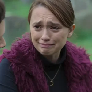 Toxic Town 2025 Aimee Lou Purple Fur Vest