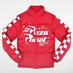 Toy Story Red Pizza Planet Jacket Back