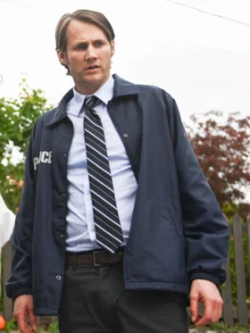Tracker S03 Derek Richardson Blue Satin Jacket