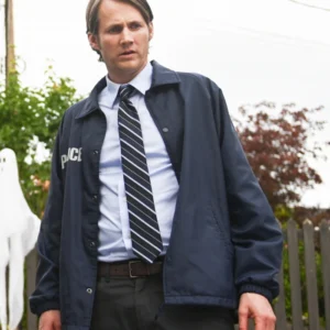 Tracker S03 Derek Richardson Blue Satin Jacket