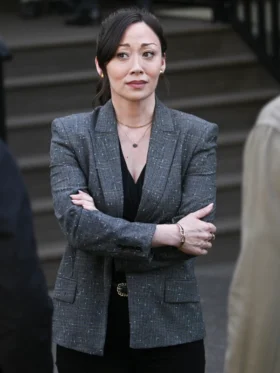 Tracker S03 Fiona Rene Grey Blazer Front