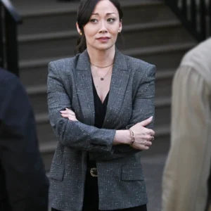 Tracker S03 Fiona Rene Grey Blazer Front