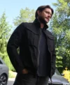Tracker S03 Jensen Ackles Black Jacket Front