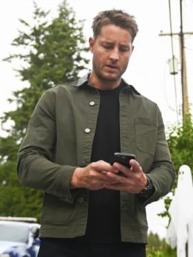 Tracker S03 Justin Hartley Green Jacket