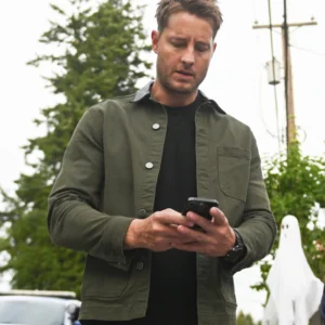 Tracker S03 Justin Hartley Green Jacket
