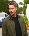 Tracker S03 Justin Hartley Green Cotton Jacket