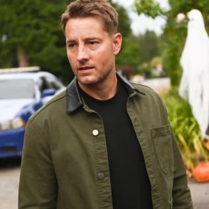 Tracker S03 Justin Hartley Green Cotton Jacket
