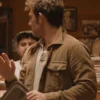 Under the Stars Alex Pettyfer Brown Corduroy Jacket