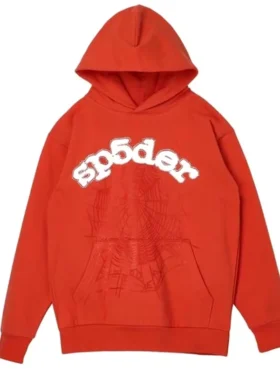 Unisex Orange Sp5der Hoodie